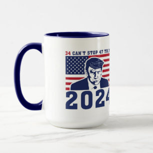 President Donald Trumps Mug Shot - Coffe Cup