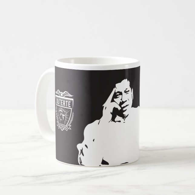 President Duterte the Punisher Coffee Mug (Front Left)