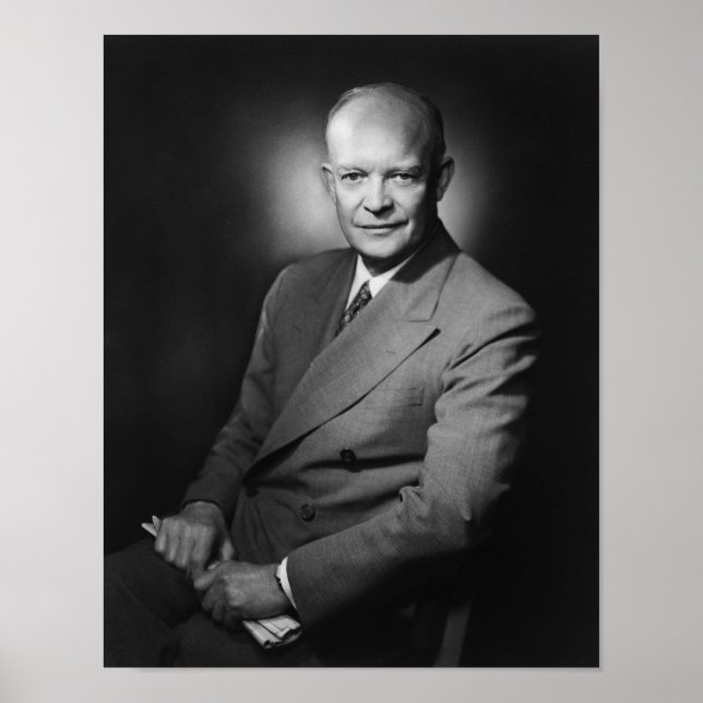 President Dwight Eisenhower Poster (Front)