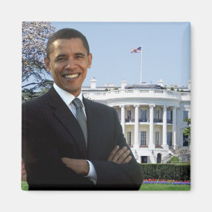 President-Elect Obama - Square Magnet