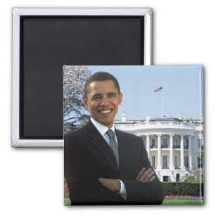 President-Elect Obama - Square Magnet