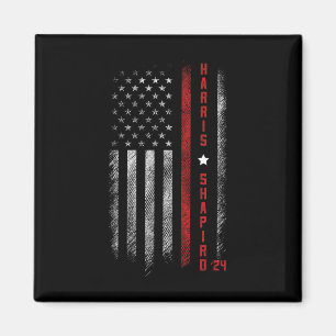 President Election -flag - Kamala Harris  Magnet