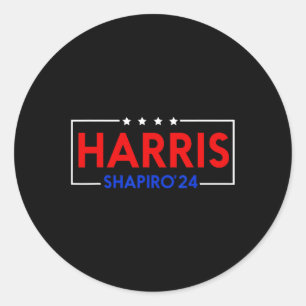 President Election Kamala Harris Classic Round Sticker