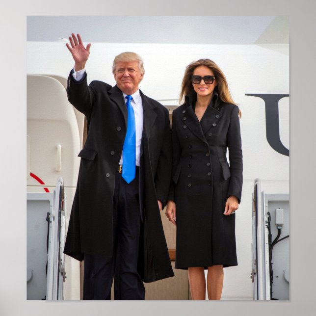 President & First Lady Trump Poster (Front)