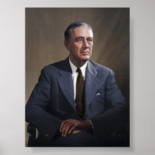 President Franklin D. Roosevelt Poster