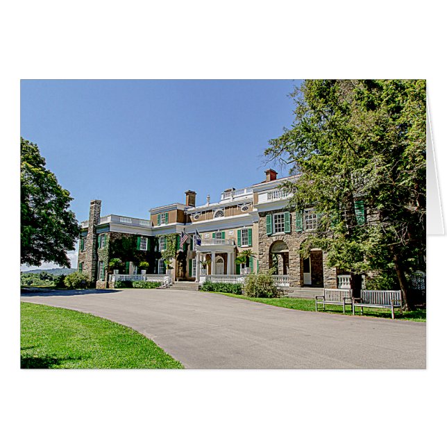 President Franklin D. Roosevelt’s (FDR) Mansion (Front Horizontal)