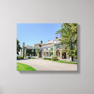 President Franklin D. Roosevelt’s (FDR) Mansion Canvas Print