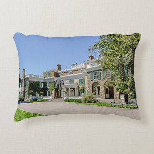 President Franklin D. Roosevelt’s (FDR) Mansion Decorative Cushion