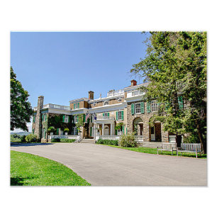 President Franklin D. Roosevelt’s (FDR) Mansion Photo Print