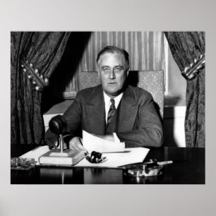 President Franklin Roosevelt Poster