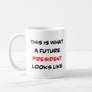 president, future coffee mug