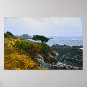 President G.H.B Bush Home, Kennebunkport, Maine Poster