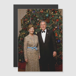 President George Bush, Laura Christmas White House