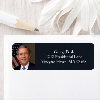 President George W Bush Offical Portrait Address