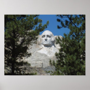 President George Washington, Mount Rushmore Poster