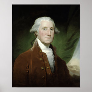 President George Washington Painting Poster