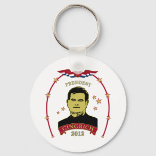 President Gingrich 2012 Key Ring