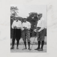 President Harding Golf Foursome, 1920s