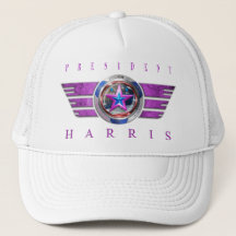 President Harris/Walz Pink Wing Medallion Cap