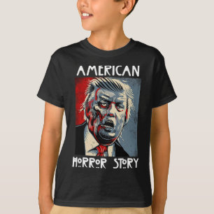 President Horror American Zombie Story Halloween T T-Shirt