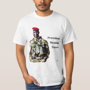 President Ibrahim traore T-Shirt