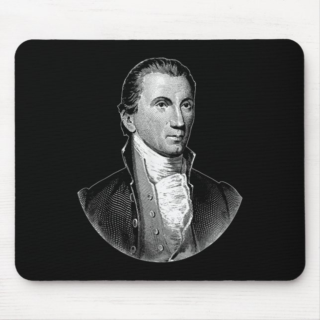 President James Monroe  Mouse Mat (Front)