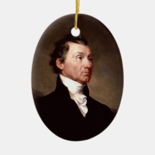 President James Monroe Ornament