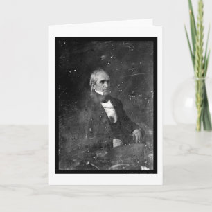 President James Polk Daguerreotype 1849 Card
