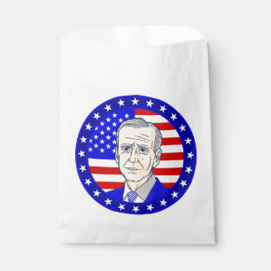 president joe biden american flag favour bags