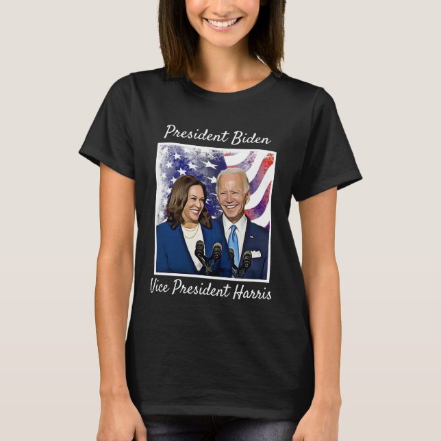 President Joe Biden and VP Kamala Harris 2020 T-Shirt (Front)