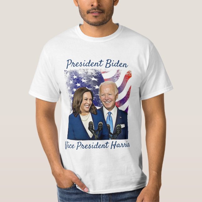 President Joe Biden and VP Kamala Harris 2020 T-Shirt (Front)