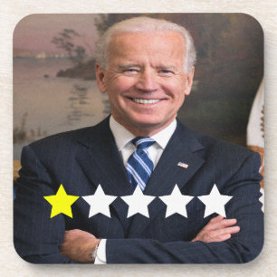 President Joe Biden Approval Rating Coaster