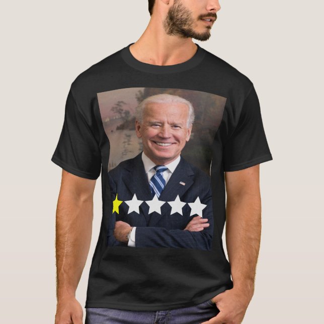 President Joe Biden Approval Rating T-Shirt (Front)