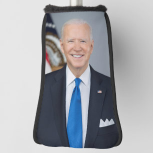 President Joe Biden White House Portrait   Golf Head Cover