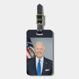 President Joe Biden White House Portrait   Luggage Tag
