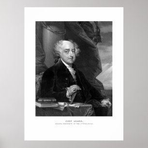 President John Adams Poster