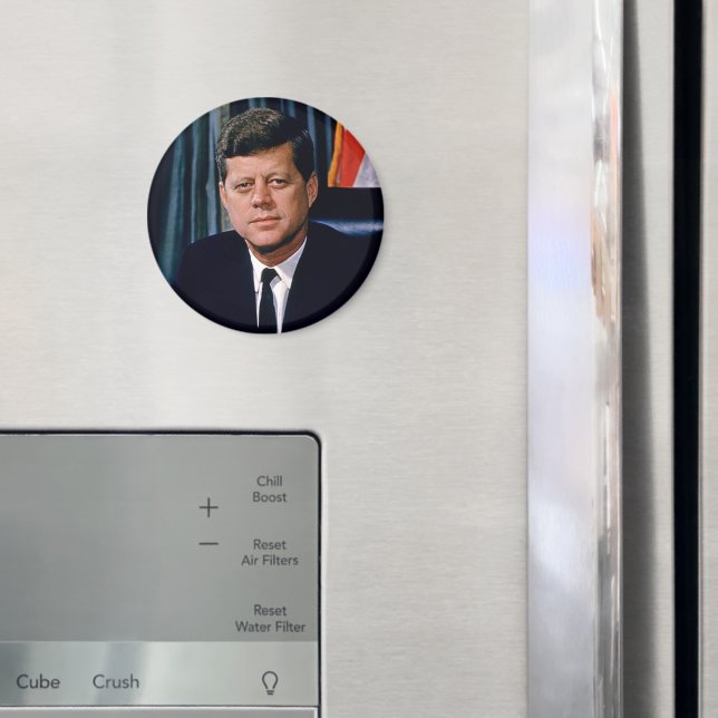 President John F. Kennedy Magnet (In Situ (Fridge))
