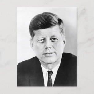 President John F Kennedy Portrait Postcard
