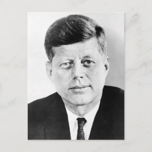 President John F Kennedy Portrait Postcard