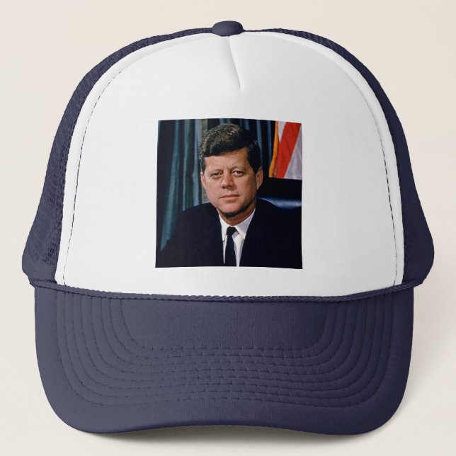 President John F. Kennedy Trucker Hat (Front)