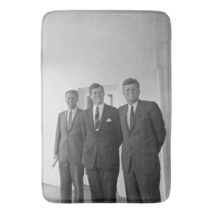 President John Kennedy & Brothers American Camelot Bath Mat