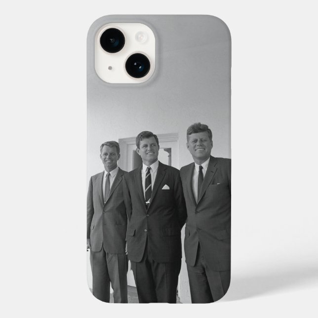 President John Kennedy & Brothers American Camelot Case-Mate iPhone Case (Back)