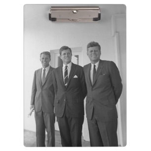 President John Kennedy & Brothers American Camelot Clipboard