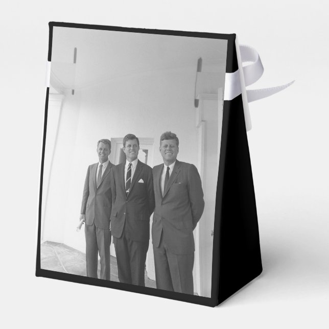 President John Kennedy & Brothers American Camelot Favour Box (Back Side)