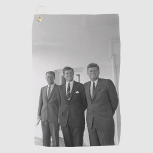 President John Kennedy & Brothers American Camelot Golf Towel