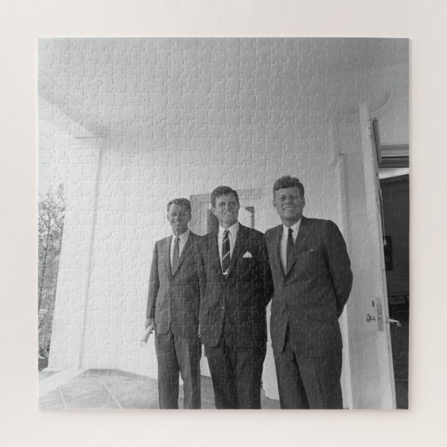 President John Kennedy & Brothers American Camelot Jigsaw Puzzle (Vertical)
