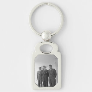 President John Kennedy & Brothers American Camelot Key Ring