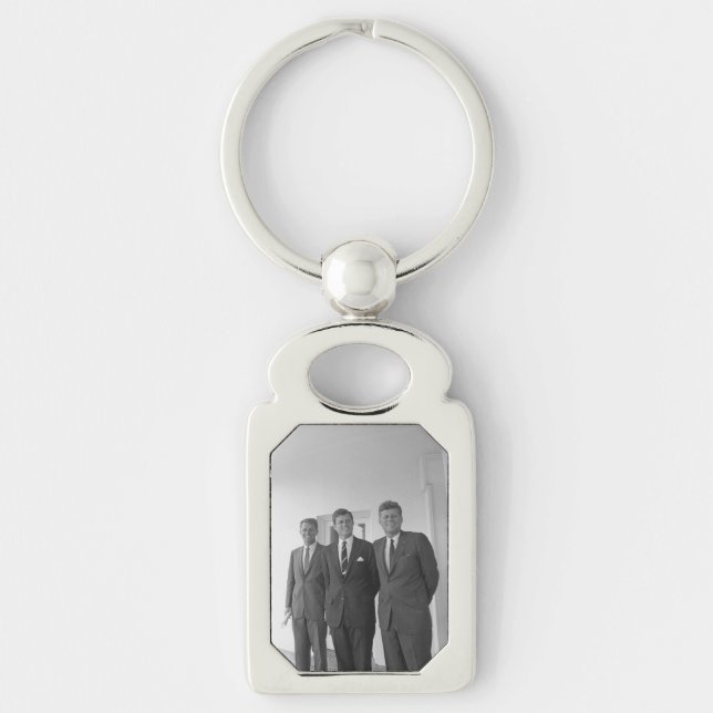 President John Kennedy & Brothers American Camelot Key Ring (Front)