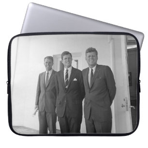 President John Kennedy & Brothers American Camelot Laptop Sleeve