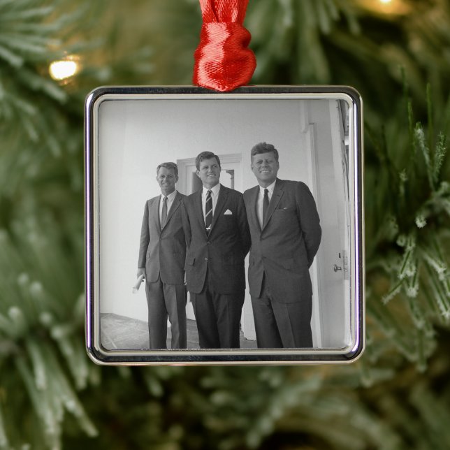 President John Kennedy & Brothers American Camelot Metal Tree Decoration (Tree)
